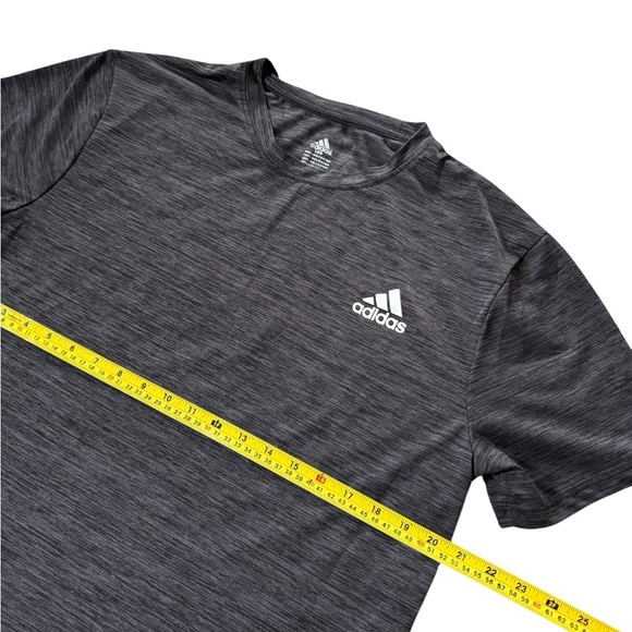 Adidas Lightweight T Shirt Men Size Large 100% Polyester - Picture 3 of 4